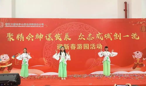 公司举办 聚精会神谋发展 众志成城创一流 新春游园活动
